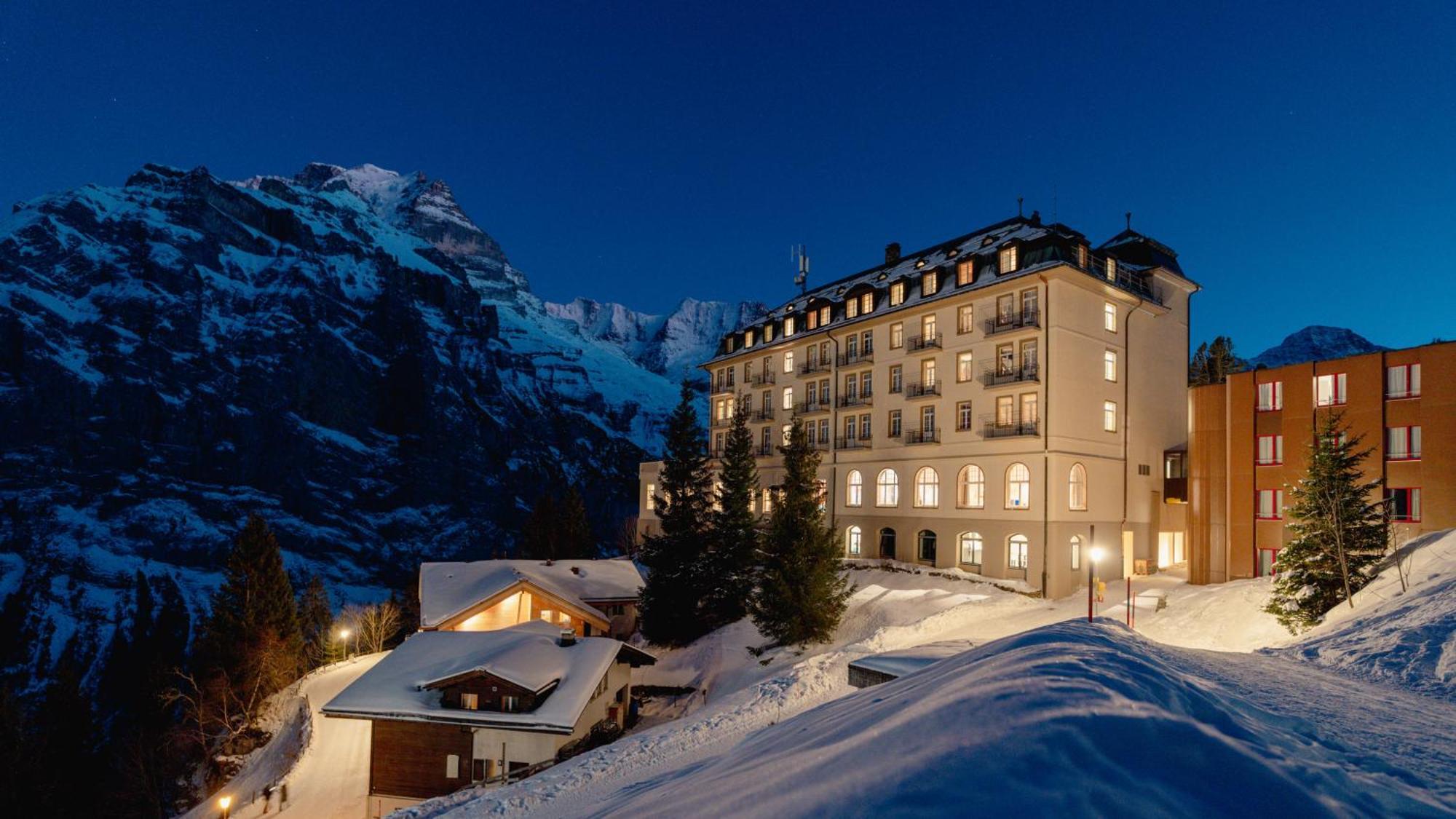 Hotel Muerren Palace Dış mekan fotoğraf