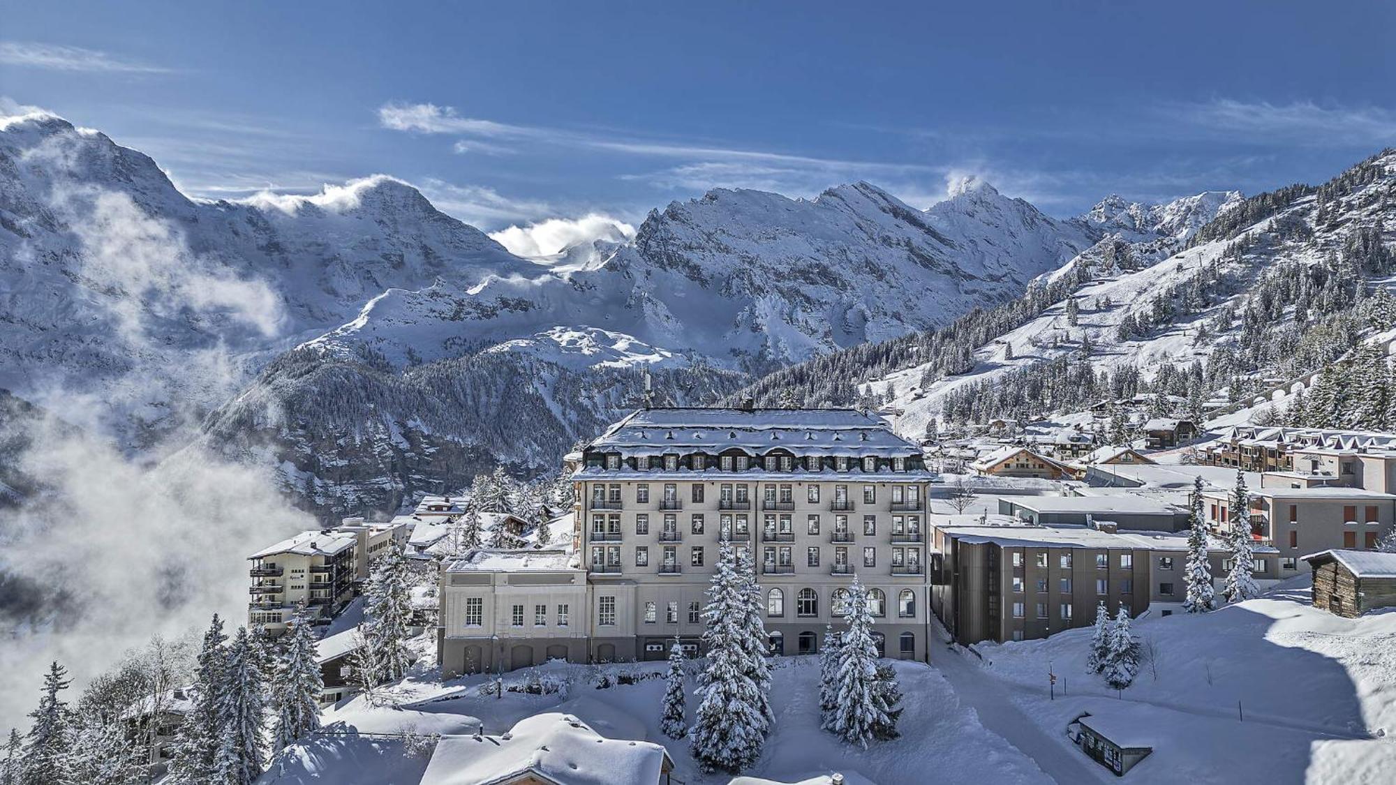 Hotel Muerren Palace Dış mekan fotoğraf